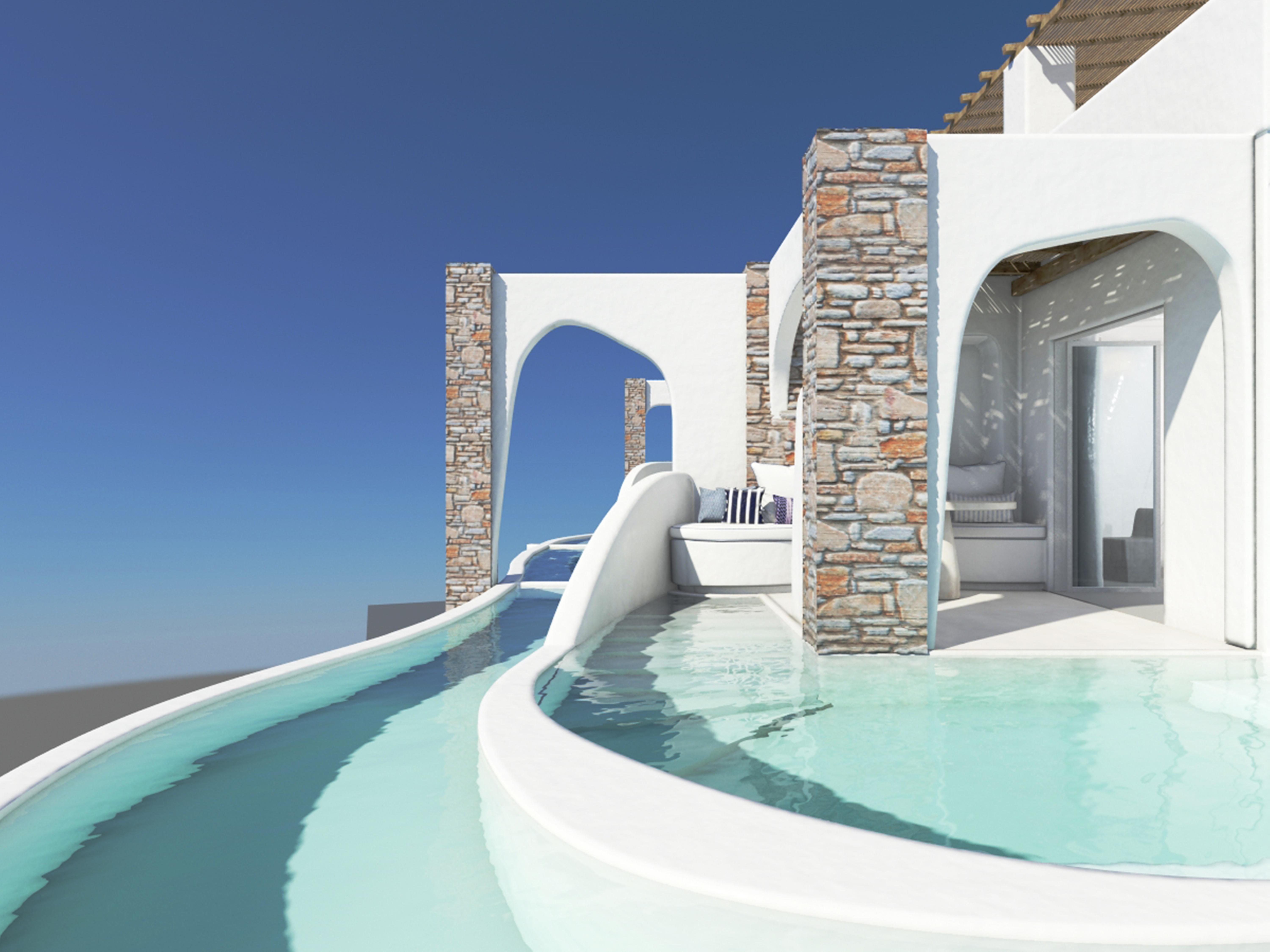 Aloni Hotel & Suites Piso Livadi Exterior photo