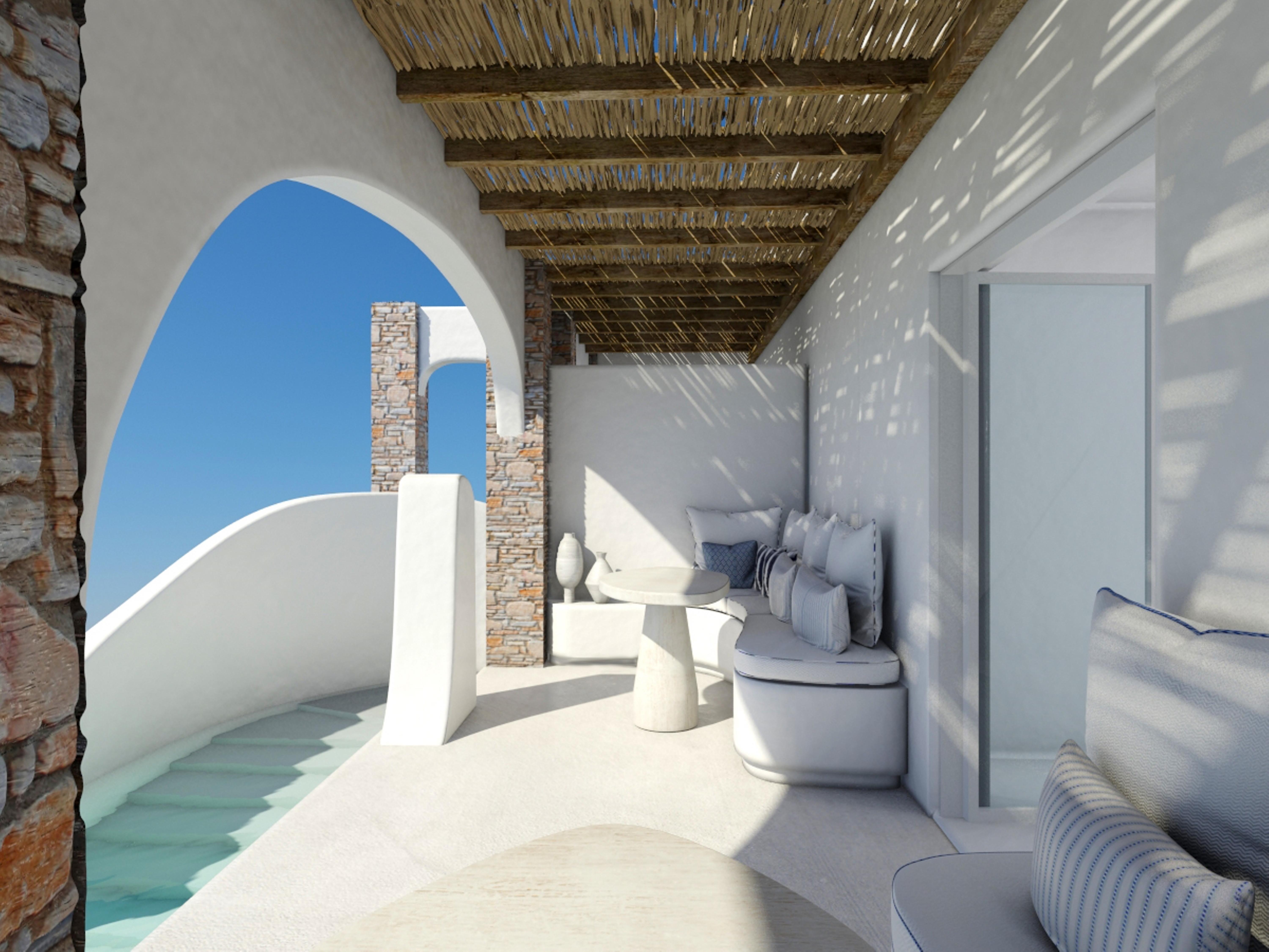 Aloni Hotel & Suites Piso Livadi Exterior photo