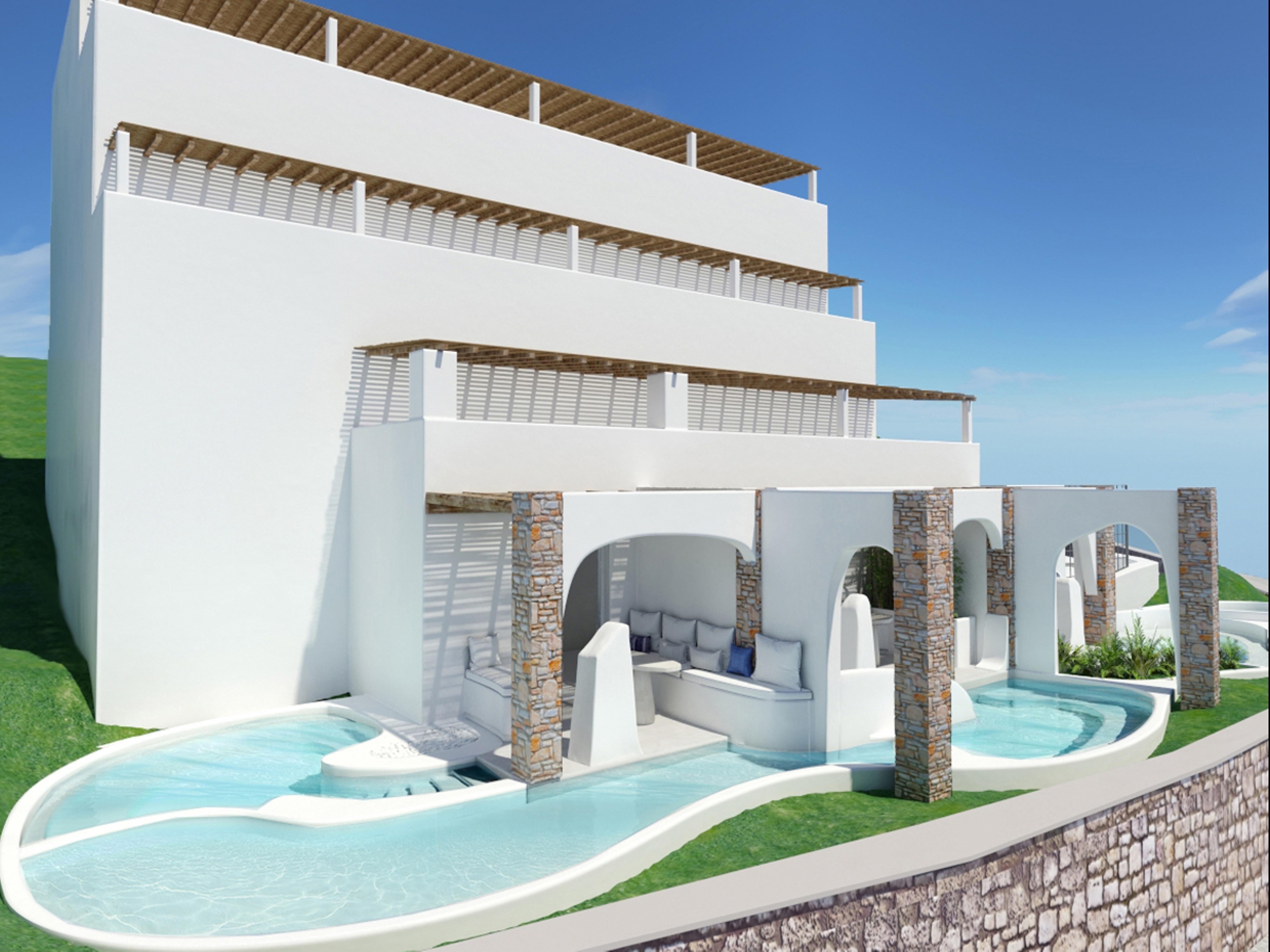 Aloni Hotel & Suites Piso Livadi Exterior photo